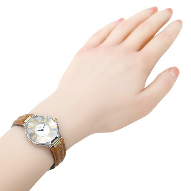 カルティエ マスト21 腕時計 時計 ステンレススチール 125 000P  