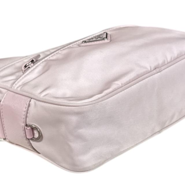 プラダ ショルダーバッグ リナイロン 1BC167 ピンク レディース PRADA