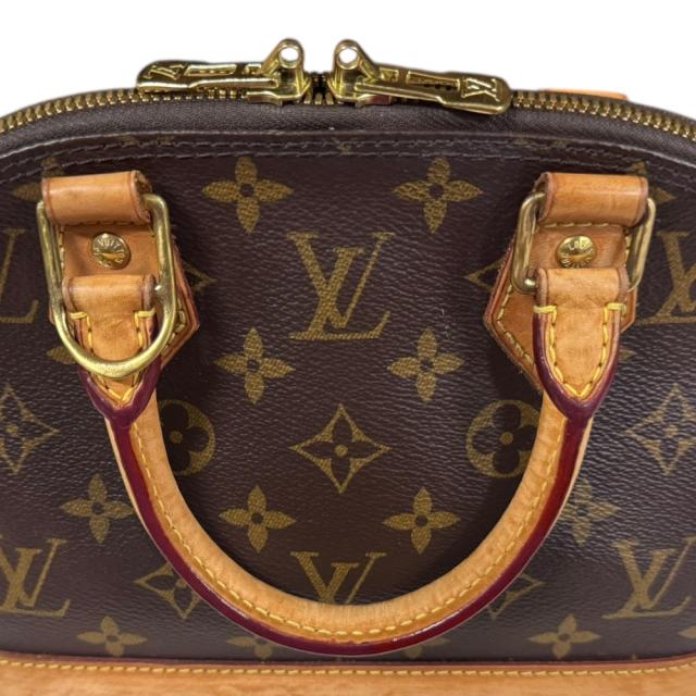 LOUIS VUITTON◇1)アルマ_モノグラム・キャンバス_BRW/PVC/BRW LOUIS