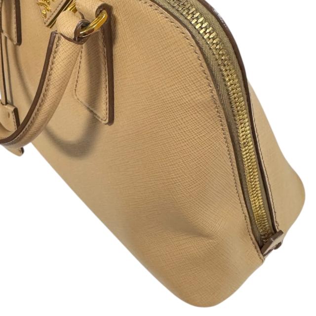 プラダ サフィアーノ ショルダーバッグ レザー BL0838 ベージュ