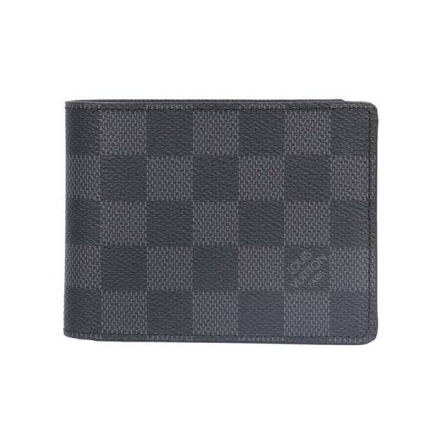 ルイヴィトン　ダミエ　グラフィット　ポルトフォイユスレンダー　お札入れ　二つ折り LOUIS VUITTON LV ルイ・ヴィトン ダミエ・グラフィット