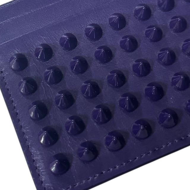 クリスチャンルブタン キオス スタッズ カードケース レザー