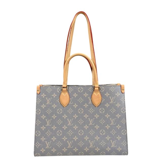 ルイヴィトン オンザゴーMM モノグラム ショルダーバッグ モノグラムキャンバス M12415 グレー レディース LOUIS VUITTON  中古 R&Kリサイクルキング
