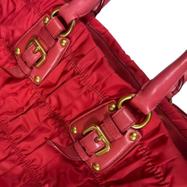 プラダ ショルダーバッグ ナイロン BN2346 レッド レディース PRADA