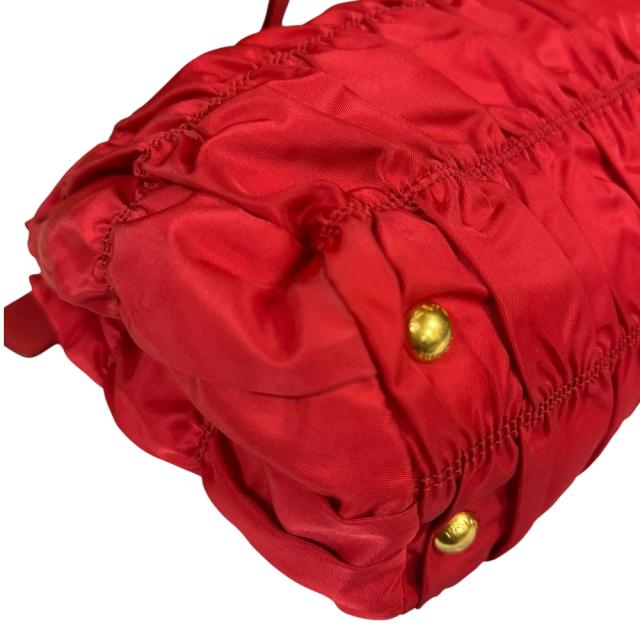プラダ ショルダーバッグ ナイロン BN2346 レッド レディース PRADA