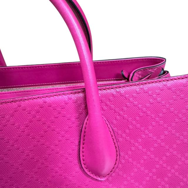 グッチ ディアマンテ ショルダーバッグ レザー 354225 ピンク レディース GUCCI 中古 R&Kリサイクルキング_10