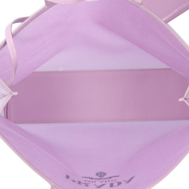 プラダ メッシュ トートバッグ スパンコール 1BG416 パープル