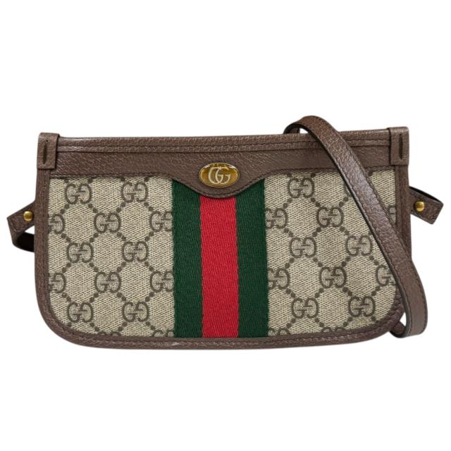 グッチ オフィディア ショルダーバッグ GGスプリームキャンバス 625753 ベージュ レディース GUCCI  中古 R&Kリサイクルキング