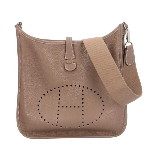エルメス エヴリンIIIPM ショルダーバッグ トリヨンクレマンス ベージュ ユニセックス HERMES  中古 R&Kリサイクルキング