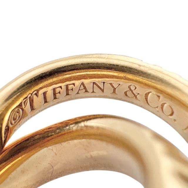ティファニー アトラスＸクローズドインターロッキング ネックレス 18金 K18ピンクゴールド レディース TIFFANY&amp;Co.  中古 R&amp;Kリサイクルキング_4