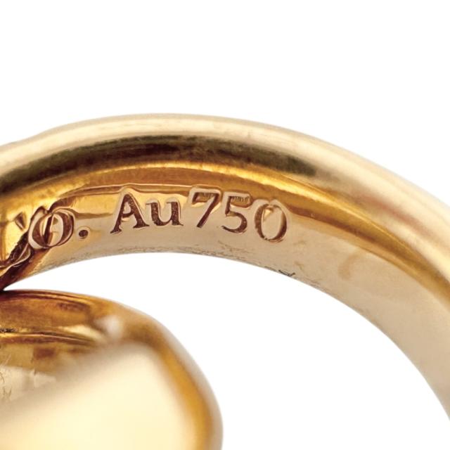 ティファニー アトラスＸクローズドインターロッキング ネックレス 18金 K18ピンクゴールド レディース TIFFANY&amp;Co.  中古 R&amp;Kリサイクルキング_5