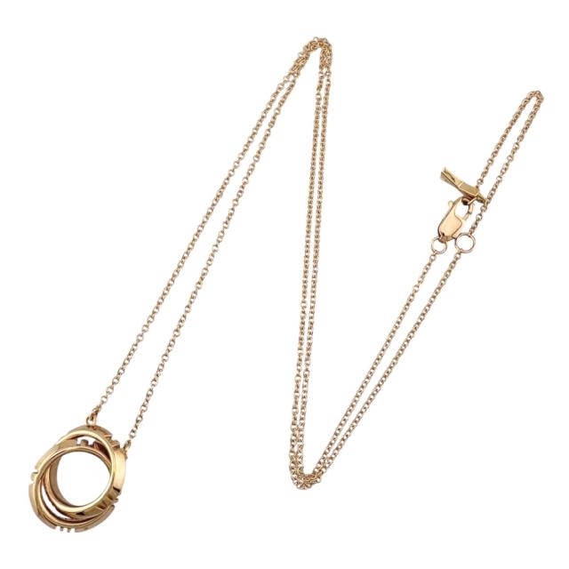 ティファニー アトラスＸクローズドインターロッキング ネックレス 18金 K18ピンクゴールド レディース TIFFANY&amp;Co.  中古 R&amp;Kリサイクルキング_6