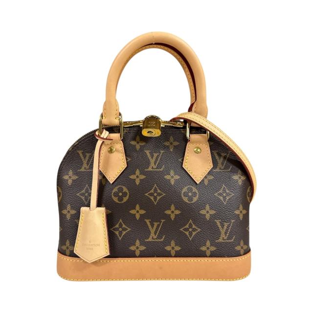 ルイヴィトン アルマBB モノグラム ショルダーバッグ モノグラムキャンバス M53152 ブラウン レディース LOUIS VUITTON  中古 R&Kリサイクルキング