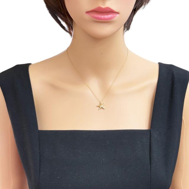 ティファニー スターフィッシュネックレス