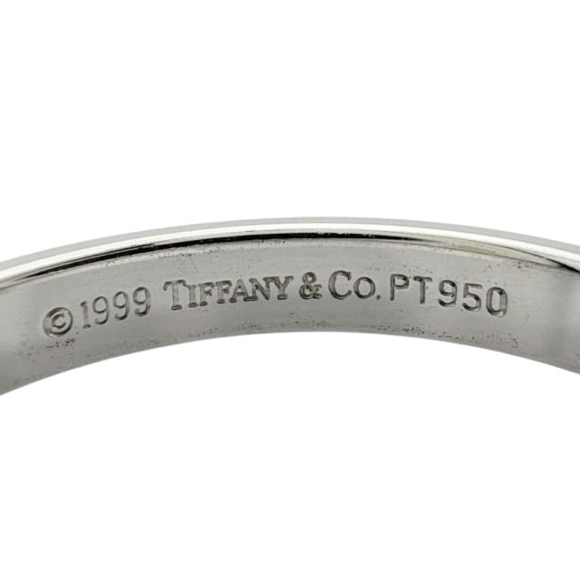 ティファニー クラシックバンド リング 指輪 18.5号 Pt950プラチナ