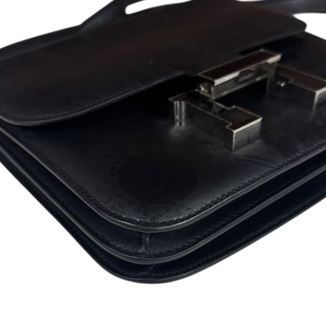 エルメス インプリメ《On a Summer Day》 コンスタンスIII 18 ショルダーバッグ ブラック レディース HERMES  中古 R&Kリサイクルキング