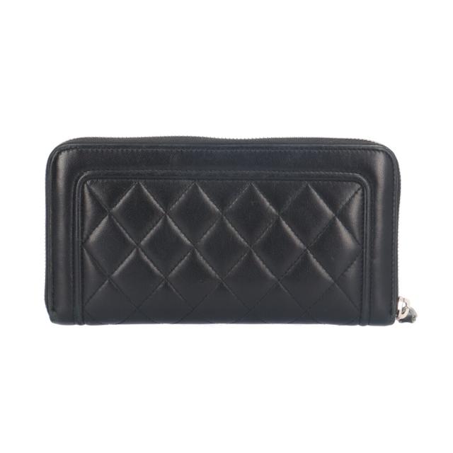 シャネル マトラッセ 長財布 ラムスキン レディース CHANEL 中古 R&Kリサイクルキング_1