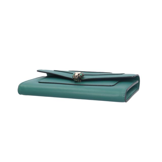 ブルガリ フォーエバー ラージウォレット セルペンティ 長財布 レザー レディース BVLGARI 中古 R&Kリサイクルキング_3