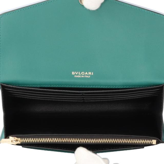ブルガリ フォーエバー ラージウォレット セルペンティ 長財布 レザー レディース BVLGARI 中古 R&Kリサイクルキング_4