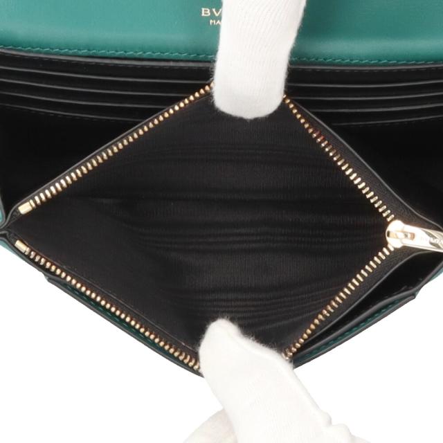 ブルガリ フォーエバー ラージウォレット セルペンティ 長財布 レザー