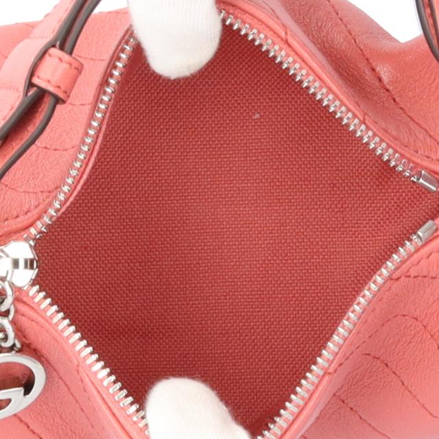 グッチ ブロンディ ショルダーバッグ レザー 760170 ピンク レディース