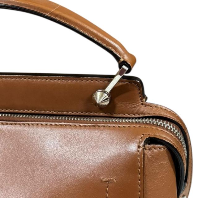 フェンディ ドットコム ショルダーバッグ レザー 8BN293 ブラウン