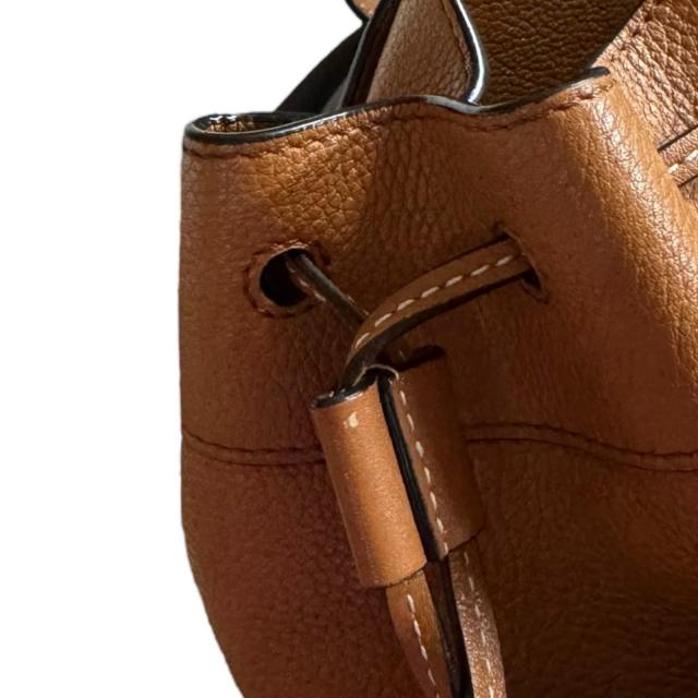 ロエベ ハンモック ドローストリング ミニ ショルダーバッグ レザー