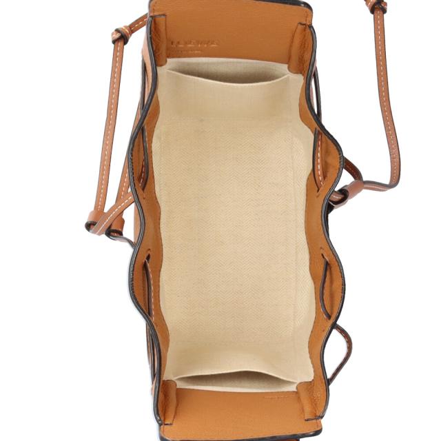 ロエベ ハンモック ドローストリング ミニ ショルダーバッグ レザー