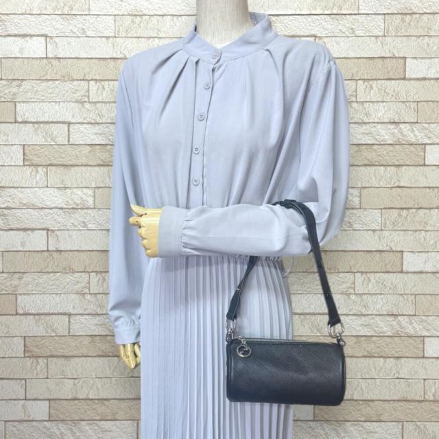 グッチ ブロンディ ハンドバッグ レザー 760170 ブラック レディース