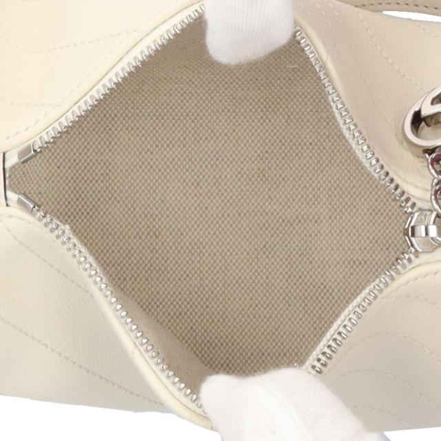 グッチ ブロンディ ハンドバッグ レザー 760170 ホワイト レディース