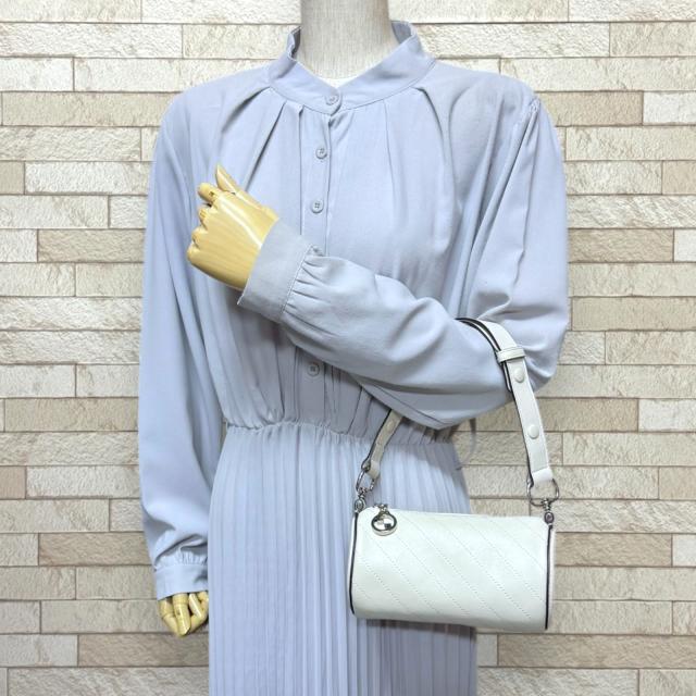 グッチ ブロンディ ハンドバッグ レザー 760170 ホワイト レディース