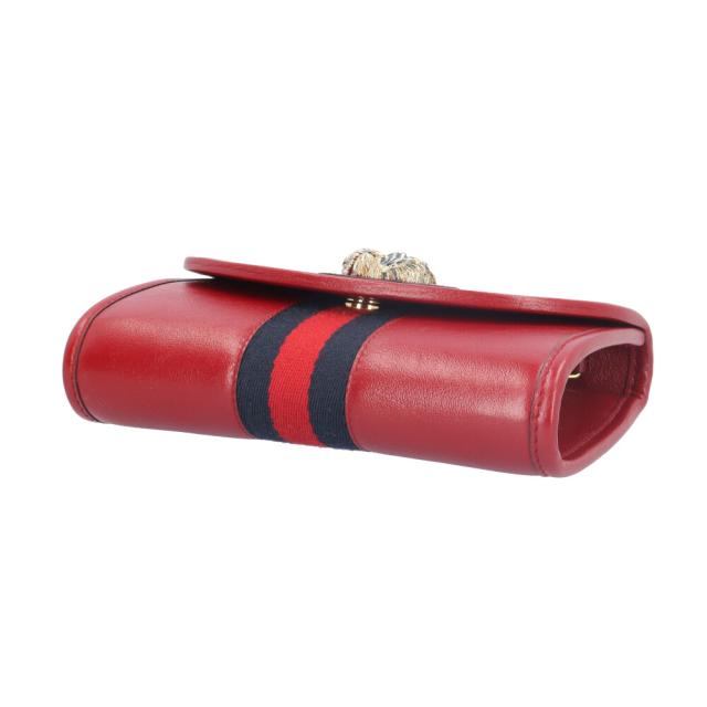 グッチ ラジャ ショルダーバッグ レザー 573797 レッド レディース GUCCI  中古 R&Kリサイクルキング グッチ ラジャ ショルダーバッグ レザー 573797 レッド レディース