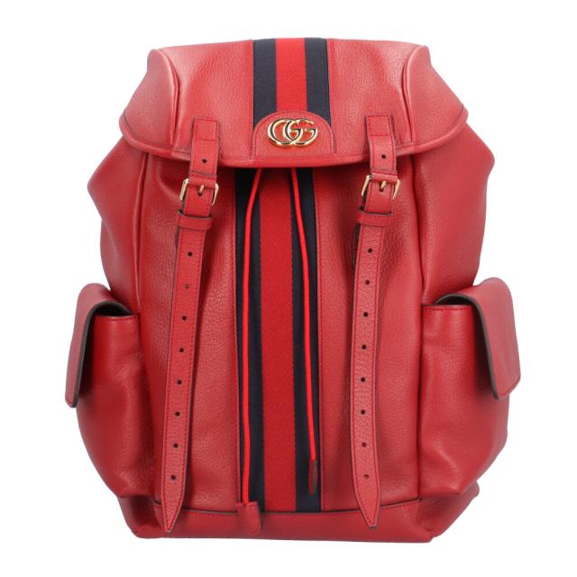 グッチ ウェブストライプ ミディアム オフィディア リュック・デイパック レザー 598140 レディース GUCCI  中古 R&Kリサイクルキング