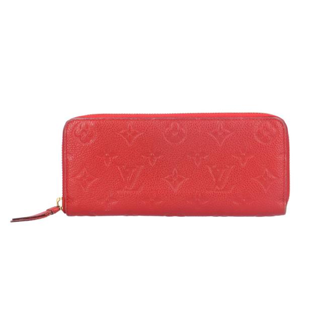 ルイヴィトン ポルトフォイユクレマンス モノグラムアンプラント 長財布 モノグラムアンプラント M61701 レディース LOUIS VUITTON  中古 R&Kリサイクルキング