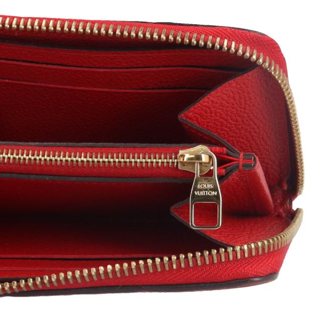 ルイヴィトン ポルトフォイユクレマンス モノグラムアンプラント 長