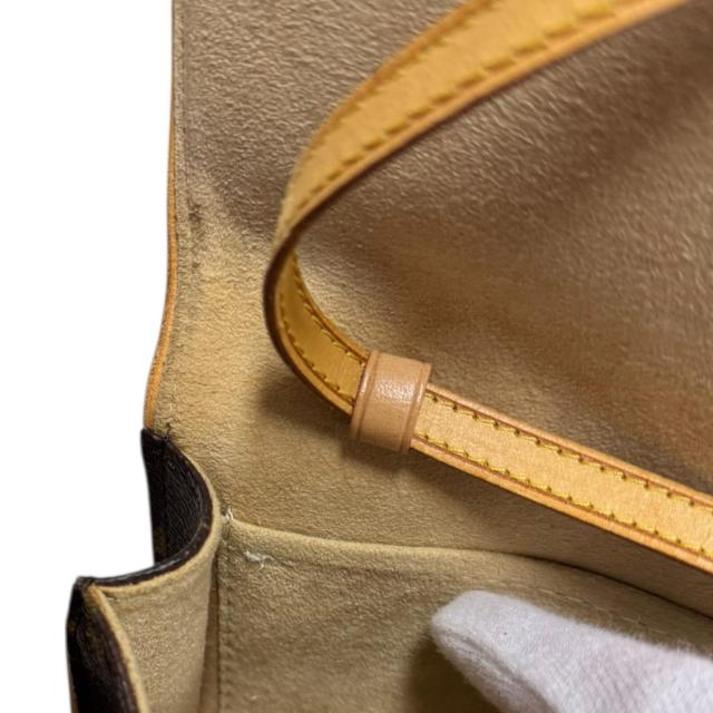 ルイヴィトン ポシェットツインGM モノグラム ウエストバッグ モノグラムキャンバス M51852 ブラウン レディース LOUIS VUITTON 中古 R&Kリサイクルキング_7