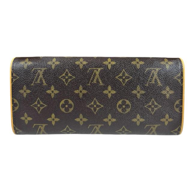 ルイヴィトン ポシェットツインGM モノグラム ウエストバッグ モノグラムキャンバス M51852 ブラウン レディース LOUIS VUITTON 中古 R&Kリサイクルキング_2