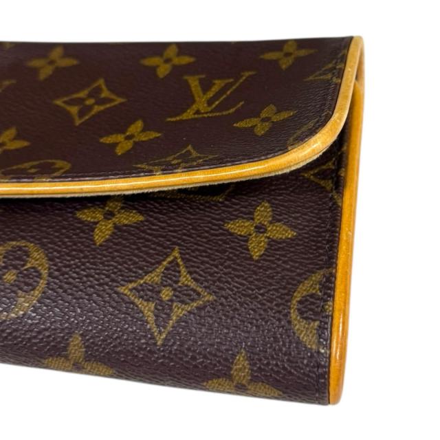 ルイヴィトン ポシェットツインGM モノグラム ウエストバッグ モノグラムキャンバス M51852 ブラウン レディース LOUIS VUITTON 中古 R&Kリサイクルキング_8
