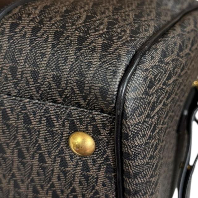 サンローラン ショルダーバッグ コーティングキャンバス ブラウン