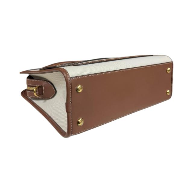 バーバリー ロゴポケット ショルダーバッグ キャンバス 8036784 ベージュ レディース BURBERRY 中古 R&Kリサイクルキング_4
