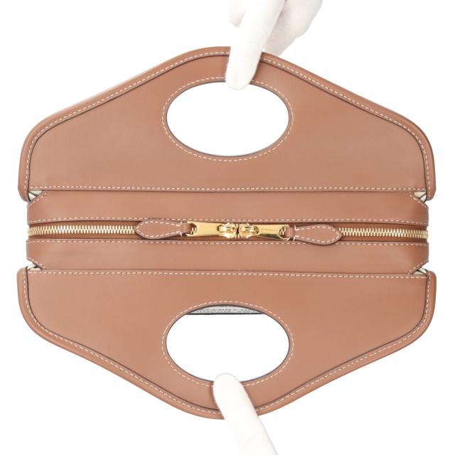 バーバリー ロゴポケット ショルダーバッグ キャンバス 8036784 ベージュ レディース BURBERRY 中古 R&Kリサイクルキング_7