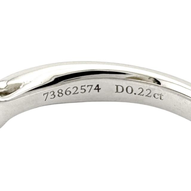 ティファニー ハーモニー リング 指輪 7号 Pt950プラチナ ダイヤモンド レディース TIFFANY&Co. 中古 R&Kリサイクルキング_6