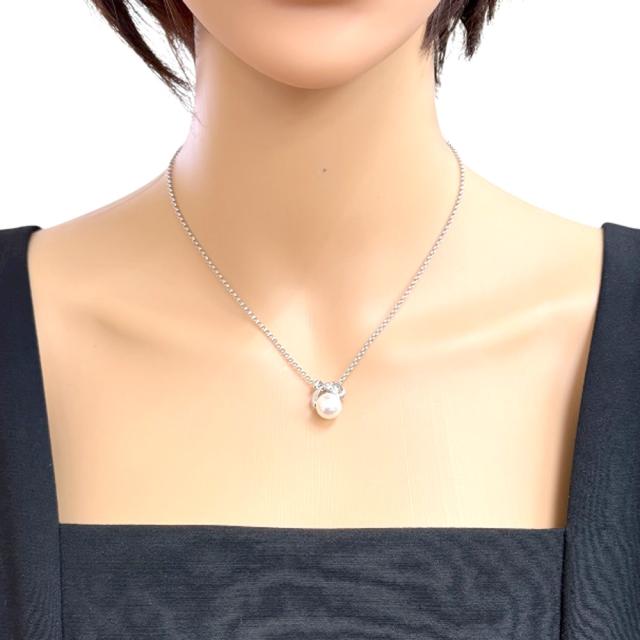 タサキ ネックレス 18金 K18ホワイトゴールド パール レディース TASAKI  中古 R&amp;Kリサイクルキング_1