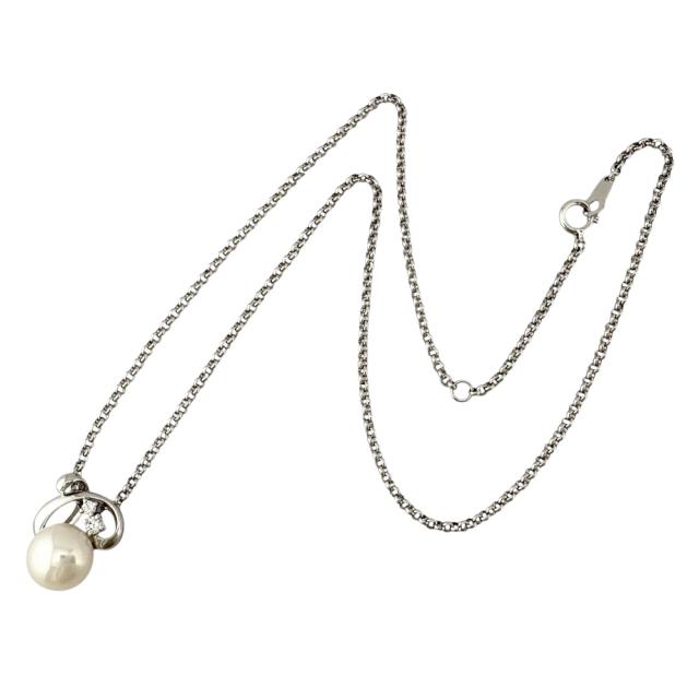 タサキ ネックレス 18金 K18ホワイトゴールド パール レディース TASAKI  中古 R&amp;Kリサイクルキング_6