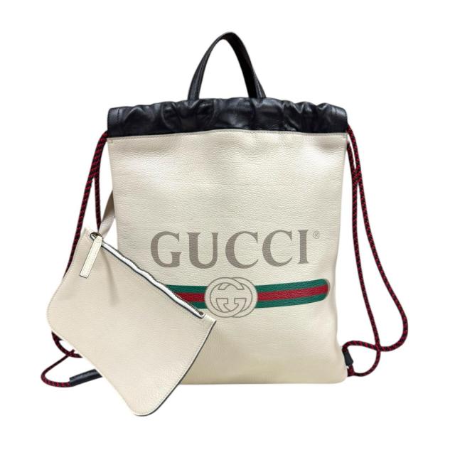 グッチ シェリー リュック・デイパック レザー 523586 ユニセックス GUCCI  中古 R&Kリサイクルキング