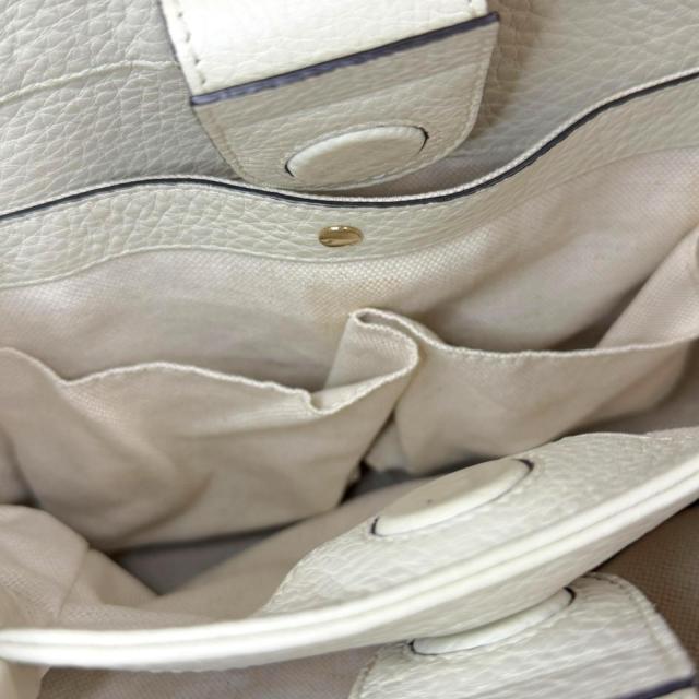 グッチ バンブー ショルダーバッグ レザー 336032 ホワイト レディース GUCCI 中古 R&Kリサイクルキング_7