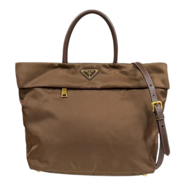 プラダ ショルダーバッグ ナイロン BN2531 ブラウン レディース PRADA  中古 R&Kリサイクルキング