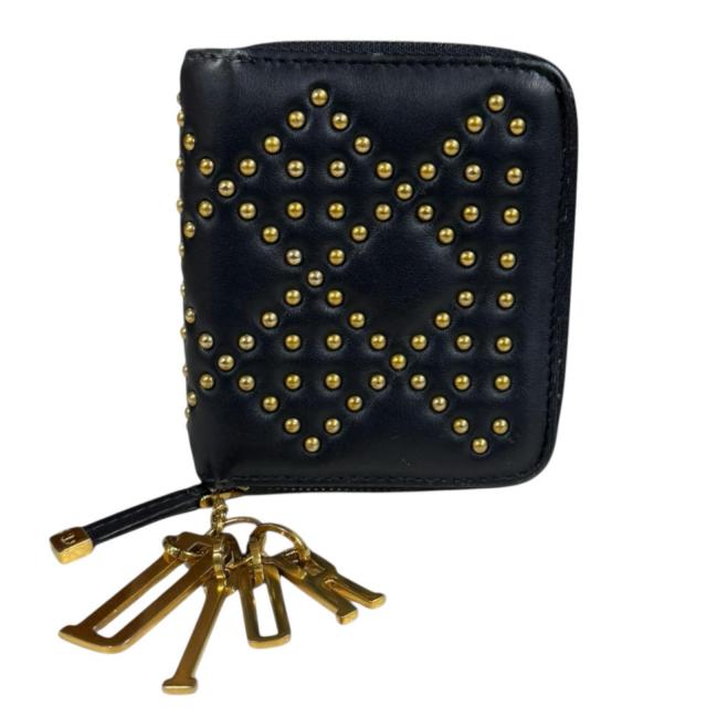 クリスチャンディオール 二つ折り財布 レザー レディース Christian Dior 中古 R&Kリサイクルキング