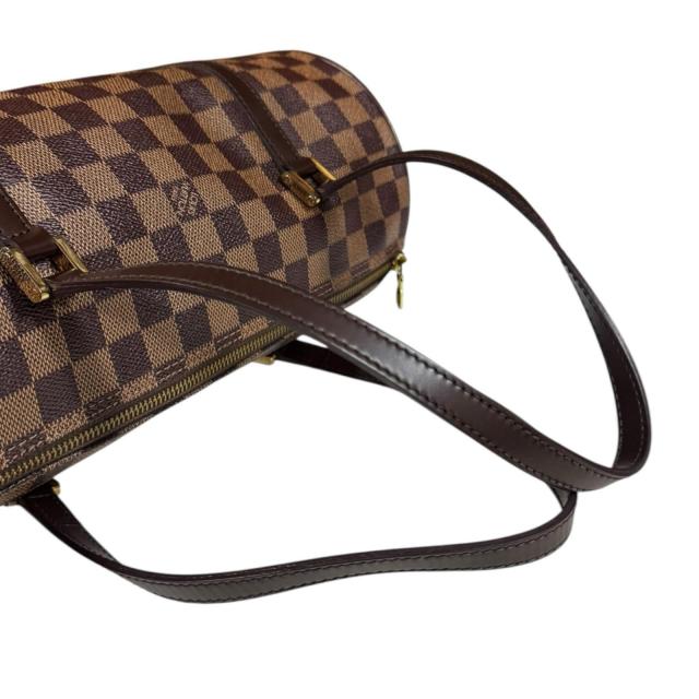 ルイヴィトン パピヨン30 ダミエ ハンドバッグ ダミエキャンバス