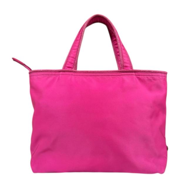 プラダ リボン ショルダーバッグ ナイロン 1BA084 ピンク レディース PRADA 中古 R&Kリサイクルキング_2